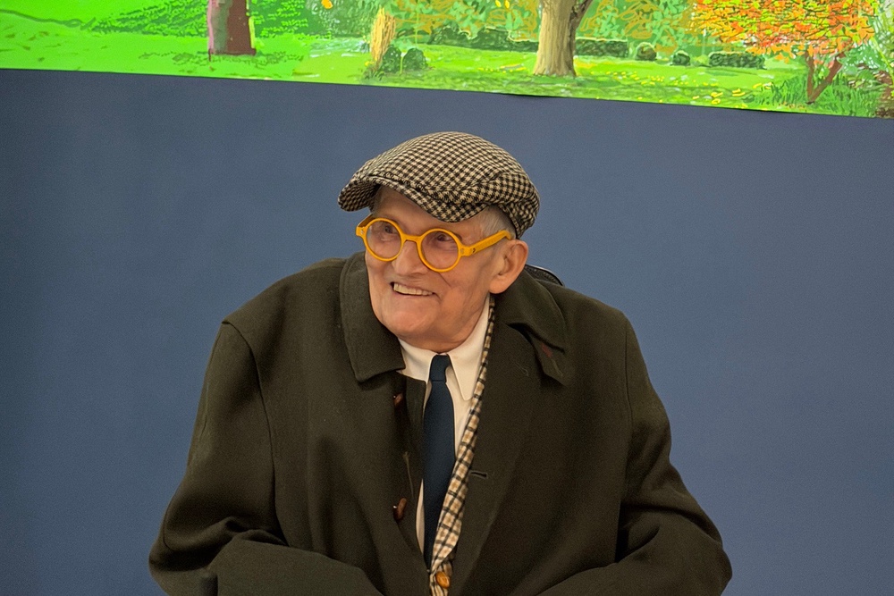 David Hockney opened up about death in 2023 (Jean-Pierre Gonçalves de Lima)