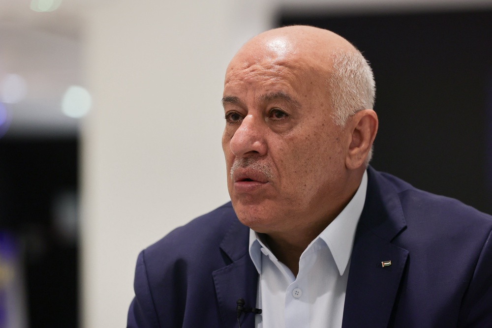 Palestine football chief Jibril Rajoub has not received a US visa yet (AFP/Getty)