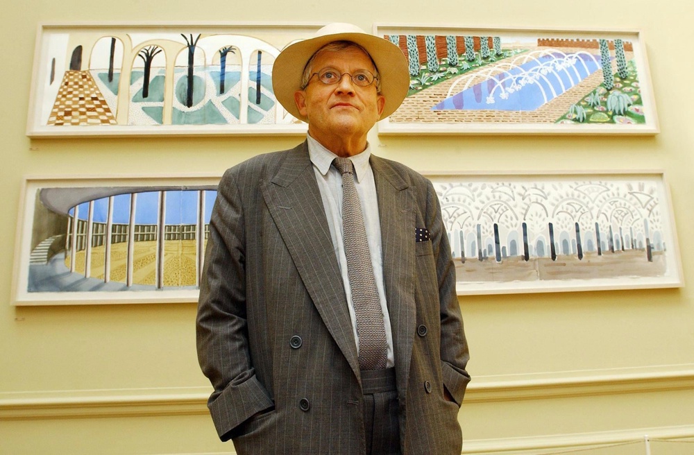 David Hockney opposed the Bayeux Tapestry’s forthcoming stint in London (PA)