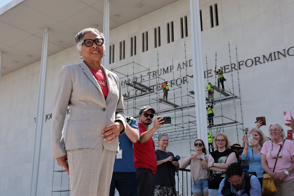 Democratic Rep. Joyce Beatty sued the Kennedy Center to block Trump from adding his name to the performing arts venue and from closing it down for construction (Reuters)