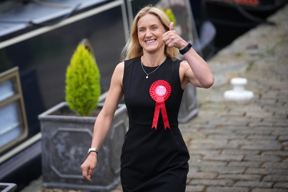 Leadbeater now represents the constituency her sister once held (Getty)