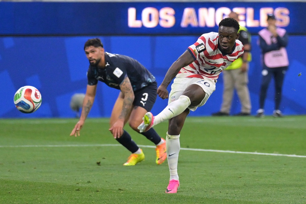 Balogun‘s second strike was a brilliant finish and the striker is full of confidence at this World Cup (AP)