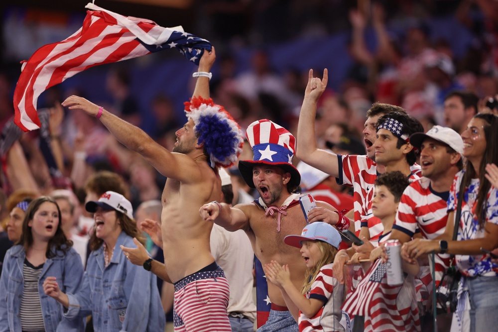 Americans have caught World Cup fever after their nation’s stellar opening performance (Getty)