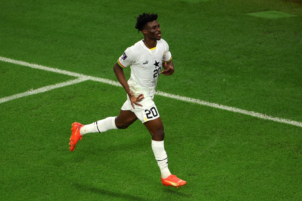 Mohammed Kudus has been ruled out of the World Cup (Getty)