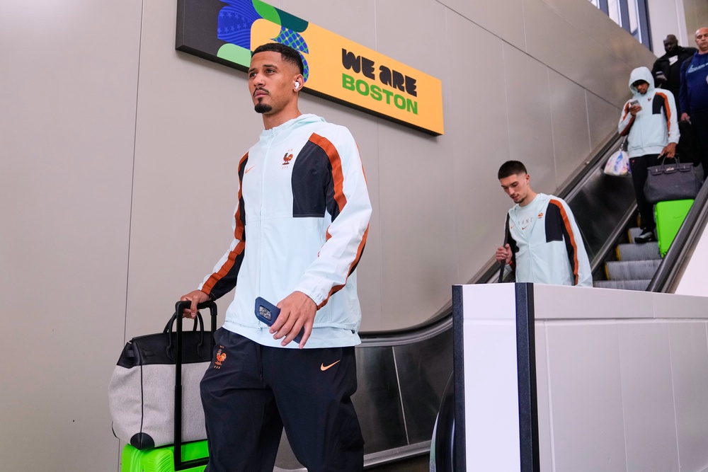 William Saliba is nursing back pain (AP)
