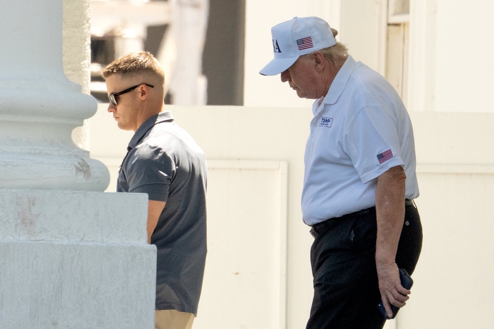 The Trump administration launched an unusual appeal to park visitors last year, asking them to report any displays or exhibits that presented ‘negative’ perspectives on Americans (AP Photo/Mark Schiefelbein)