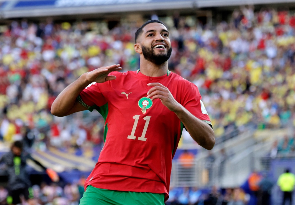Ismael Saibari gave Morocco a deserved lead (Reuters)
