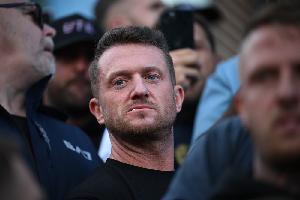 The GLA report said that one account used AI imagery to falsely claim that millions of people attended Unite The Kingdom rally organised by far-right activist Tommy Robinson (Getty)