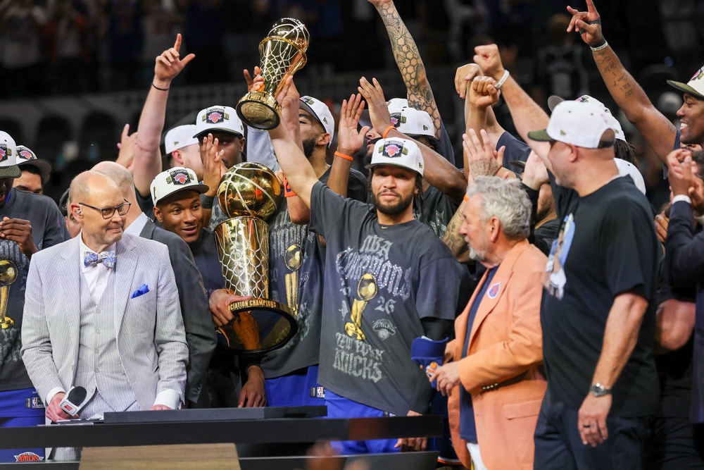 Jalen Brunson led the Knicks to NBA glory (Reuters)