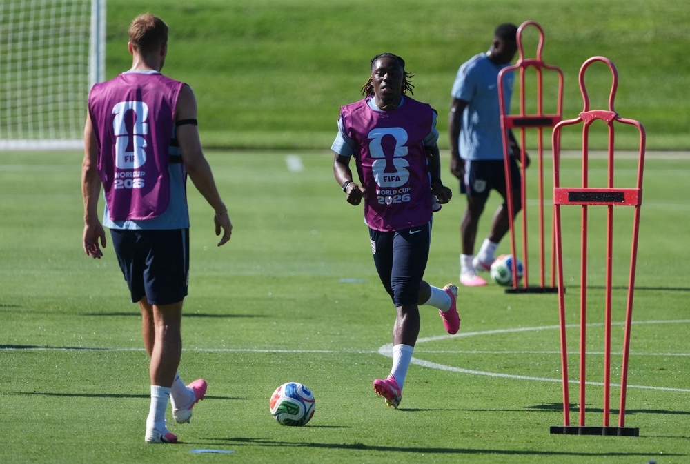 Eze has impressed in training at England’s base in Kansas (Reuters)
