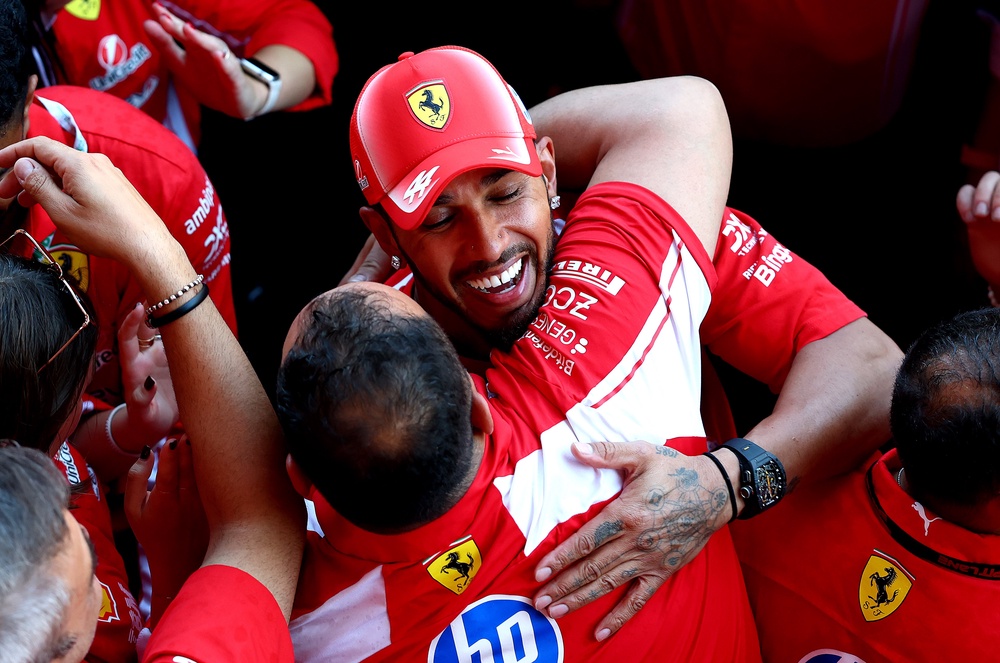 Image from: F1 Austrian GP LIVE: Russell holds off Verstappen and Antonelli for impressive win.