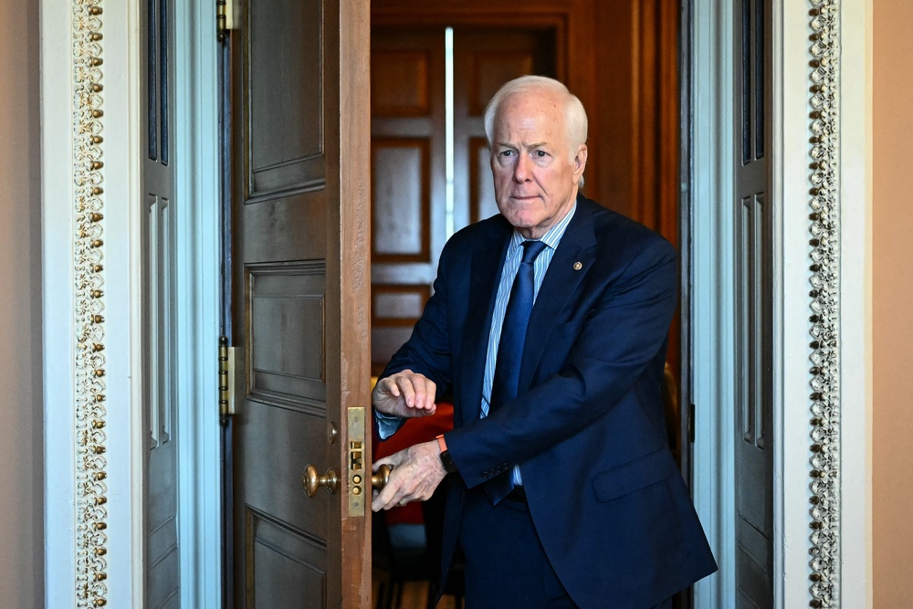 The defeat of Sen. John Cornyn in his Republican primary is expected to make the map even harder for Republicans this year (AFP/Getty)