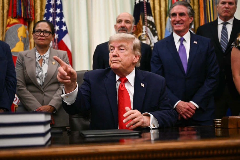 Donald Trump's endorsement is seen as a key factor for the upcoming 2028 primary (AFP/Getty)