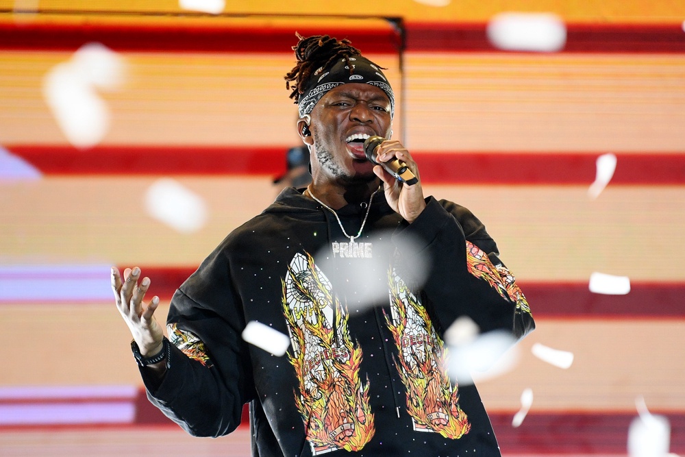 Oliver Tree collaborated with KSI (pictured) on the song “Voices” (Getty Images)