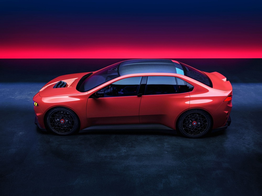 The BMW M Concept Neue Klasse uses an advanced four motor propulsion system and a battery over 100kWh in size (BMW)