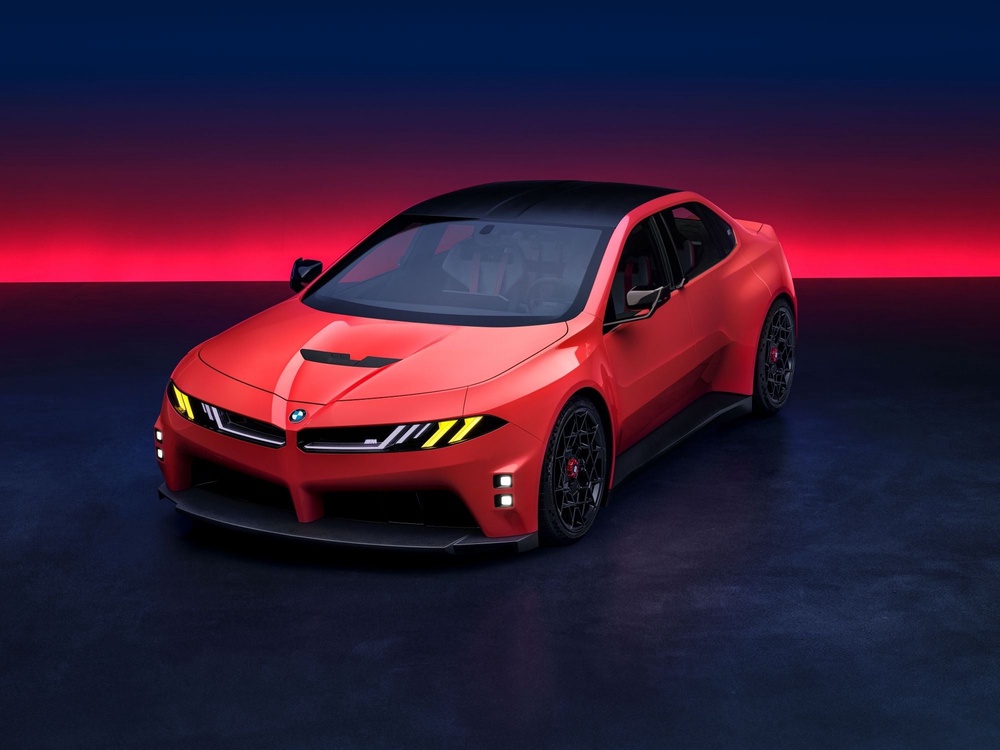 The BMW M Concept Neue Klasse is a thinly-disguised preview of BMW's first all-electric M car (BMW)