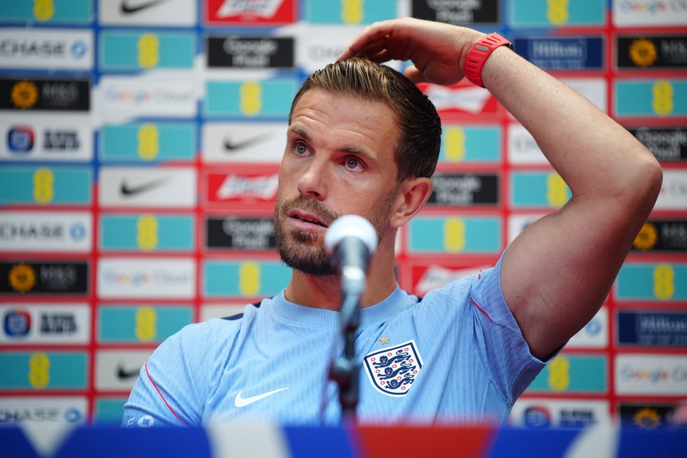 Henderson defended Bellingham's importance to the squad (PA)