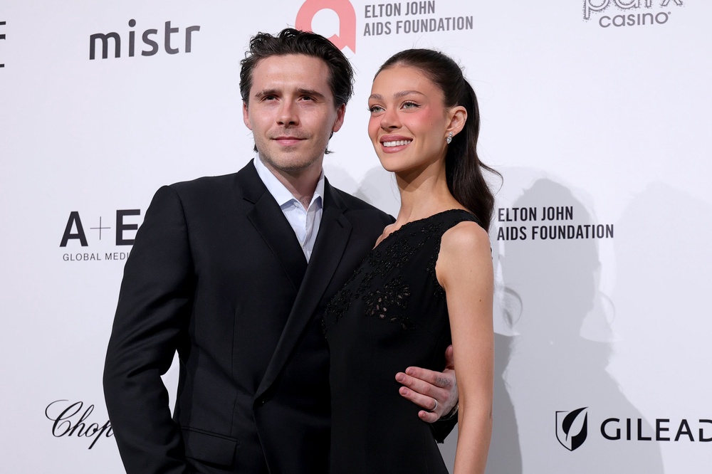 Brooklyn and Nicola have effectively cut ties with Victoria and David (Getty)
