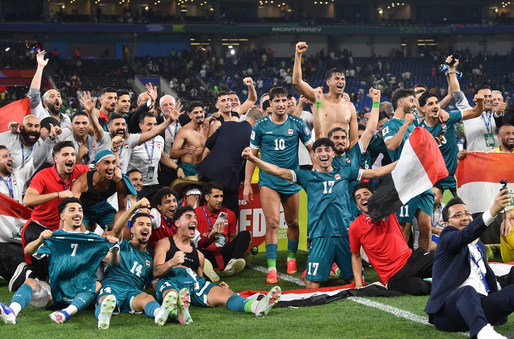 Iraq qualified for just a second-ever World Cup in their history (Getty Images)