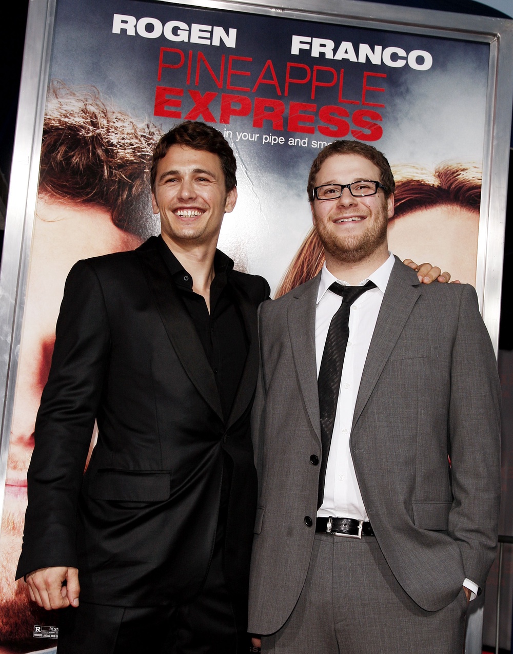 James Franco and Seth Rogen starred in several films together, including 'Pineapple Express' (Getty)