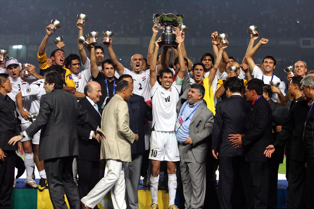 Iraq’s greatest moment was winning the 2007 Asian Cup (Getty)