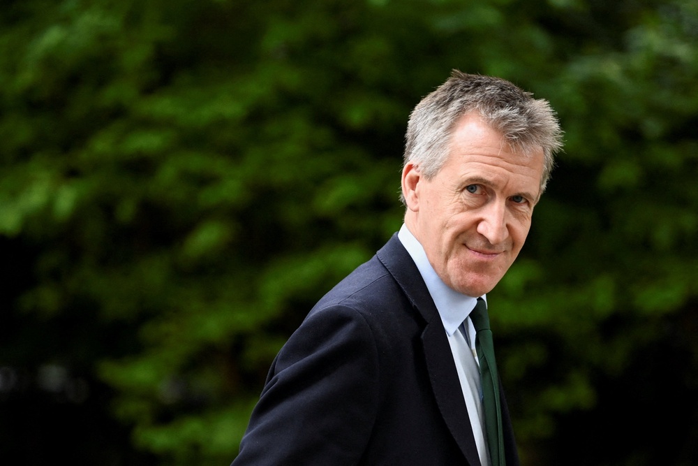 Dan Jarvis, a former soldier, has urged the government to “meet the moment” on the defence issue. (Reuters)