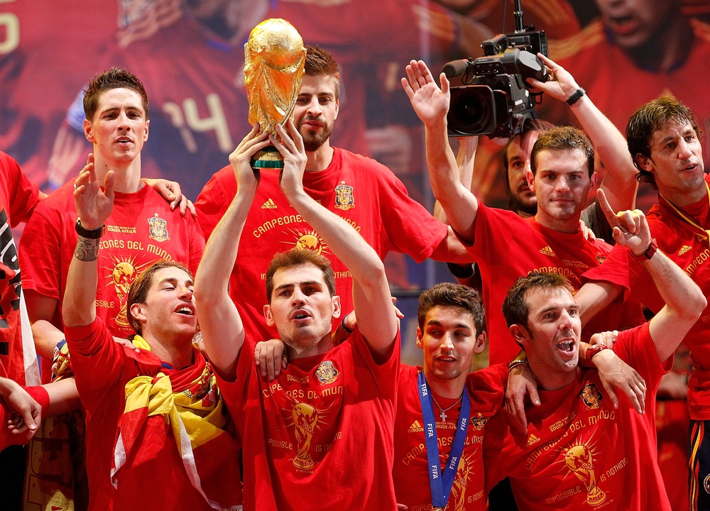 After a trophy-laden spell from 2008 to 2012, Spain became stale (Getty)