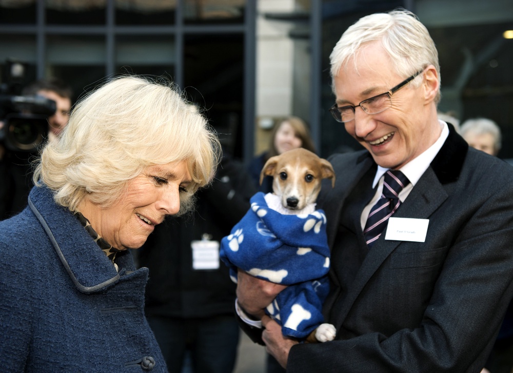 O'Grady with the then-Duchess of Cornwall in 2012 (Getty)