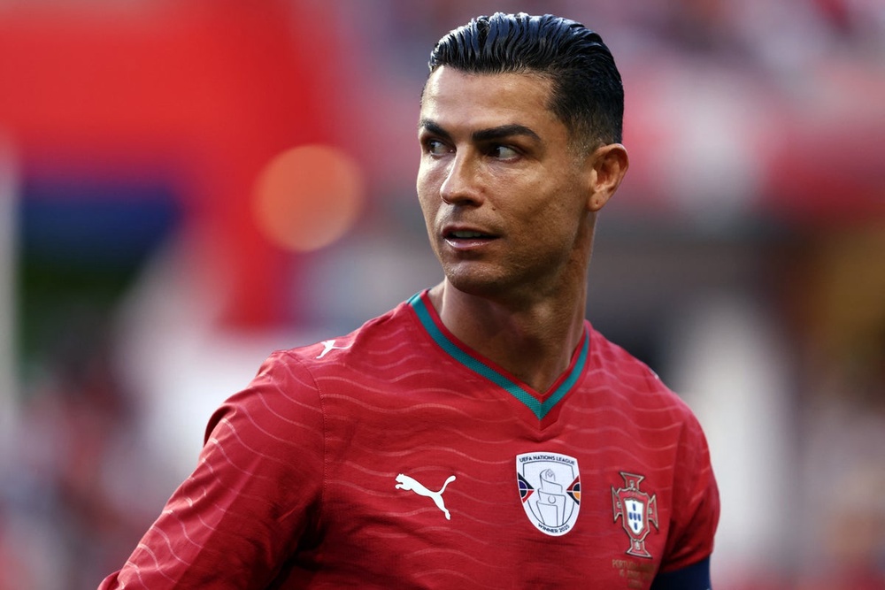 Image from: Portugal v DR Congo LIVE: Cristiano Ronaldo hunts record World Cup goal after early Joao Neves opener