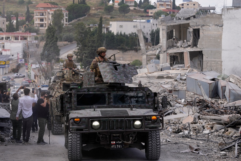 Lebanese return home to destruction after word of an initial US-Iran deal, in photos (Copyright 2026 The Associated Press. All rights reserved.)