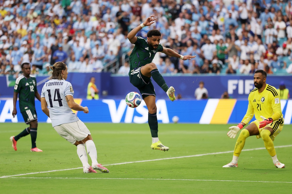Abdulelah Al Amri put Saudi Arabia into the lead (Getty)