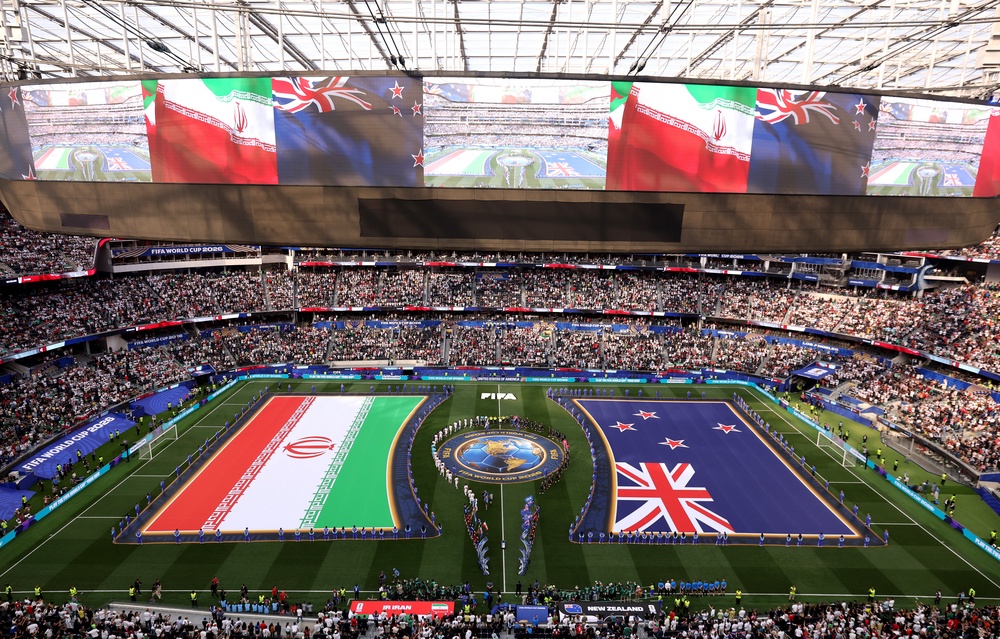 Iran played New Zealand in Los Angeles (Getty)