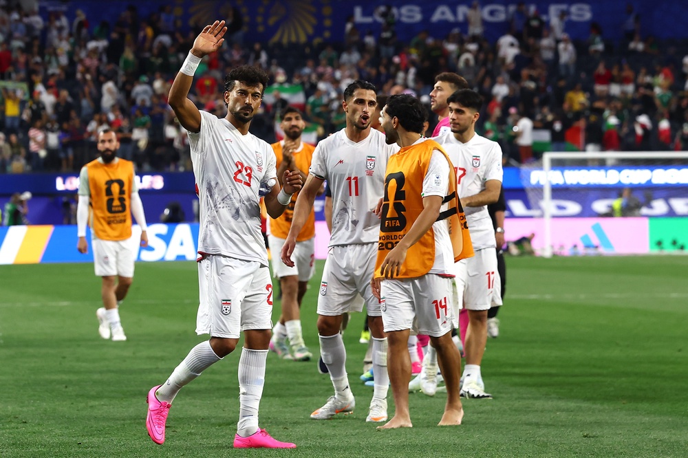 Image from: World Cup 2026 LIVE: Iran striker sparks outrage with ‘gun’ celebration in New Zealand clash