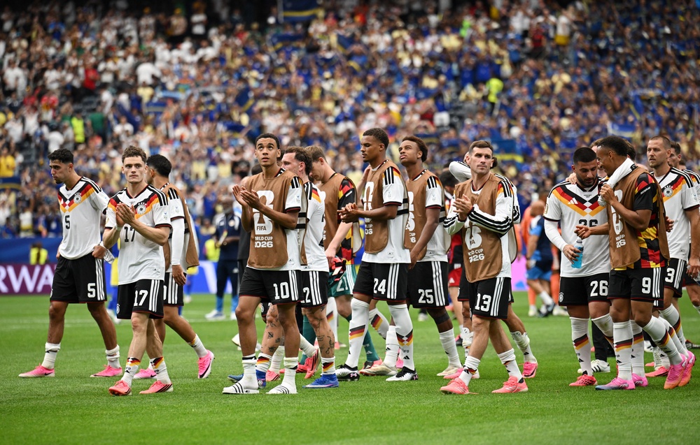 The incident occurred prior to Germany’s emphatic victory of Curacao (Reuters)