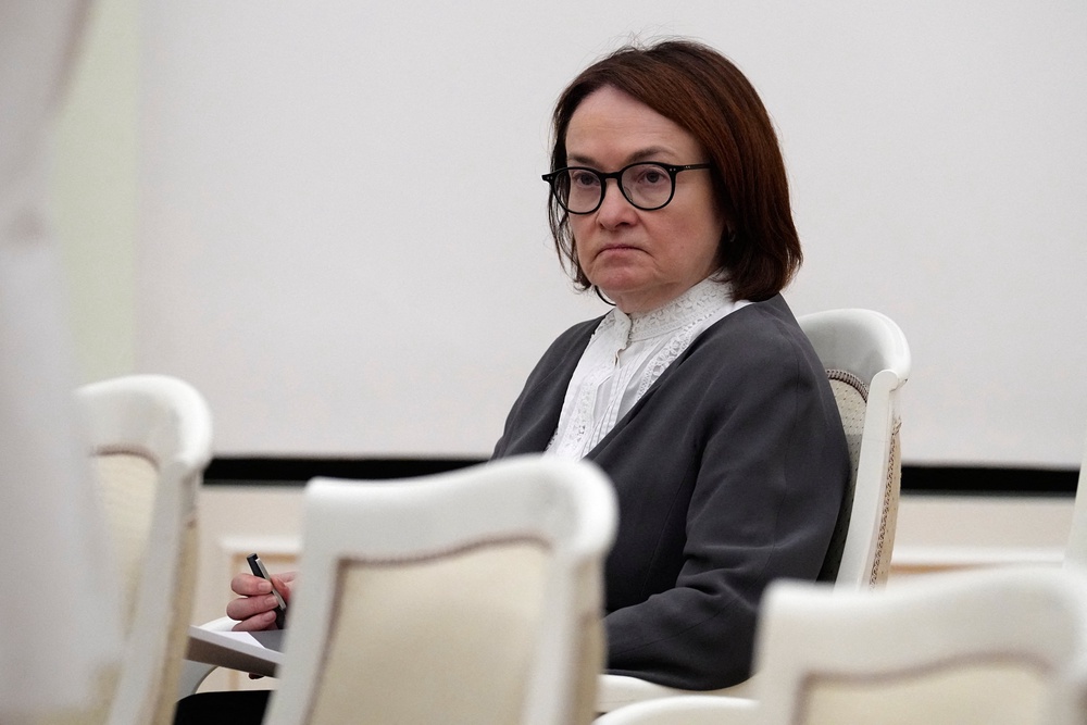 Moscow has denied claims that Elvira Nabiullina has gone missing (AFP/Getty)