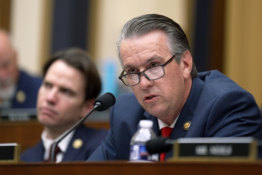 Trump is backing U.S. Rep. Barry Moore, a three-term congressman who has promised to be “a warrior for President Trump’s ‘America First’ agenda” if elected to Alabama's senate (Getty)
