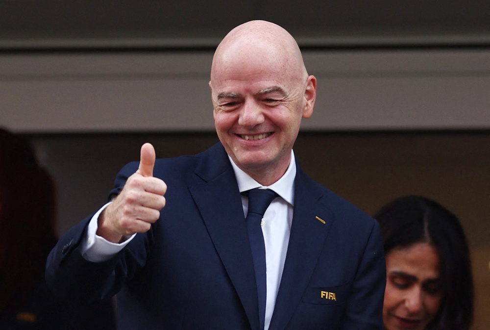 Gianni Infantino is seeking re-election (Reuters)