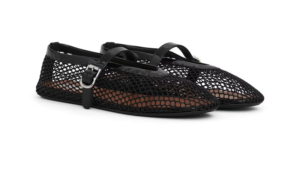 The trend kicked off with Alaia’s sellout mesh flats (Alaia)
