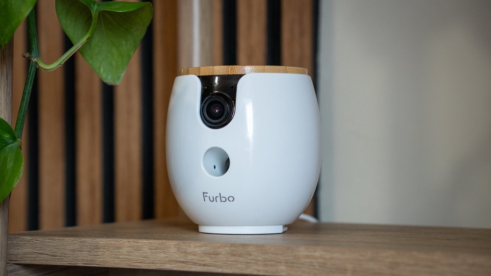 The Furbo Mini 360 is priced from around £21, plus subscription (Alistair Charlton / The Independent)