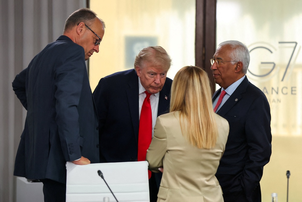 Image from: Ukraine-Russia war latest: Trump tells Putin to ‘make a deal’ to end war as US president meets with Zelensky at G7 summit