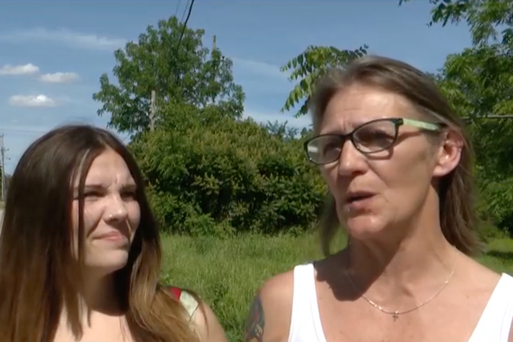 Adrienne Behrman (right) said that she did not want the women to feel that 'nobody cared, nobody was listening, nobody was here' (13ABC)