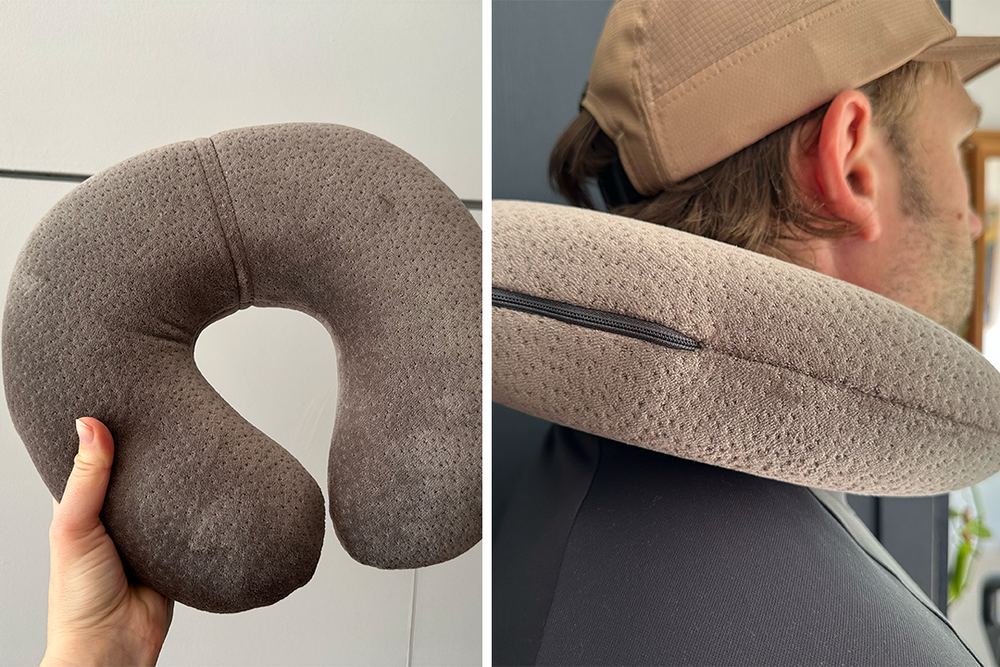 Tempur’s pillow is extremely comfortable (Alessia Armenise/The Independent)