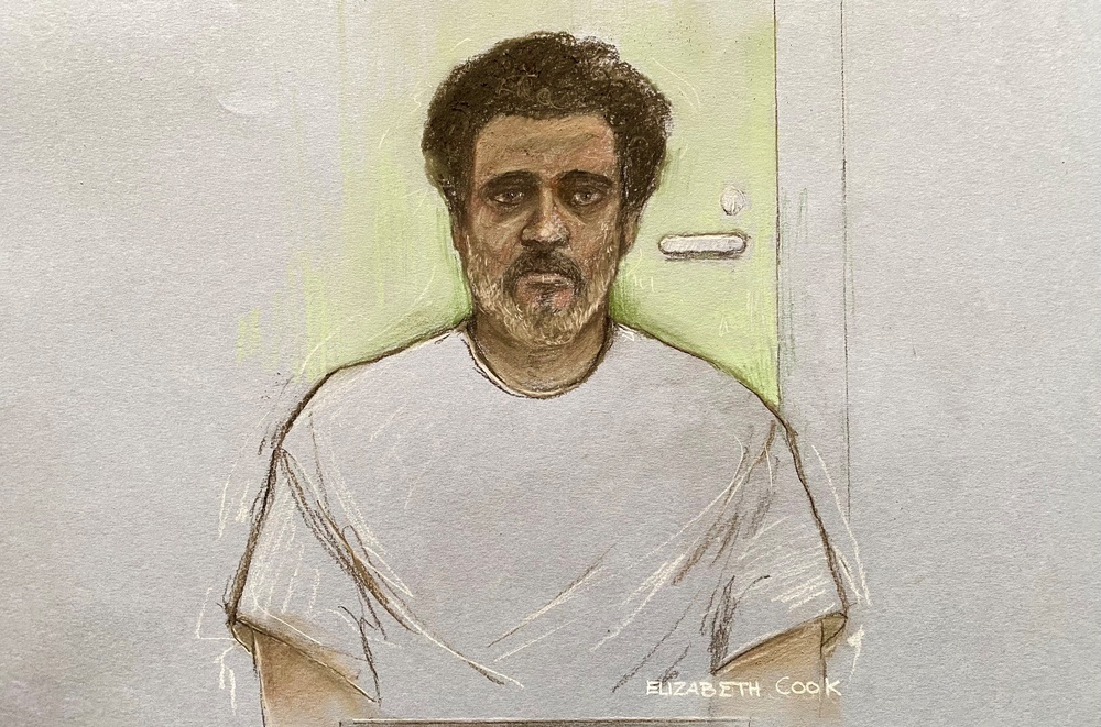 Ajay Pant, captain of the Russian shadow fleet vessel Smyrtos, who appeared at Southampton Magistrates’ Court by videolink (PA)
