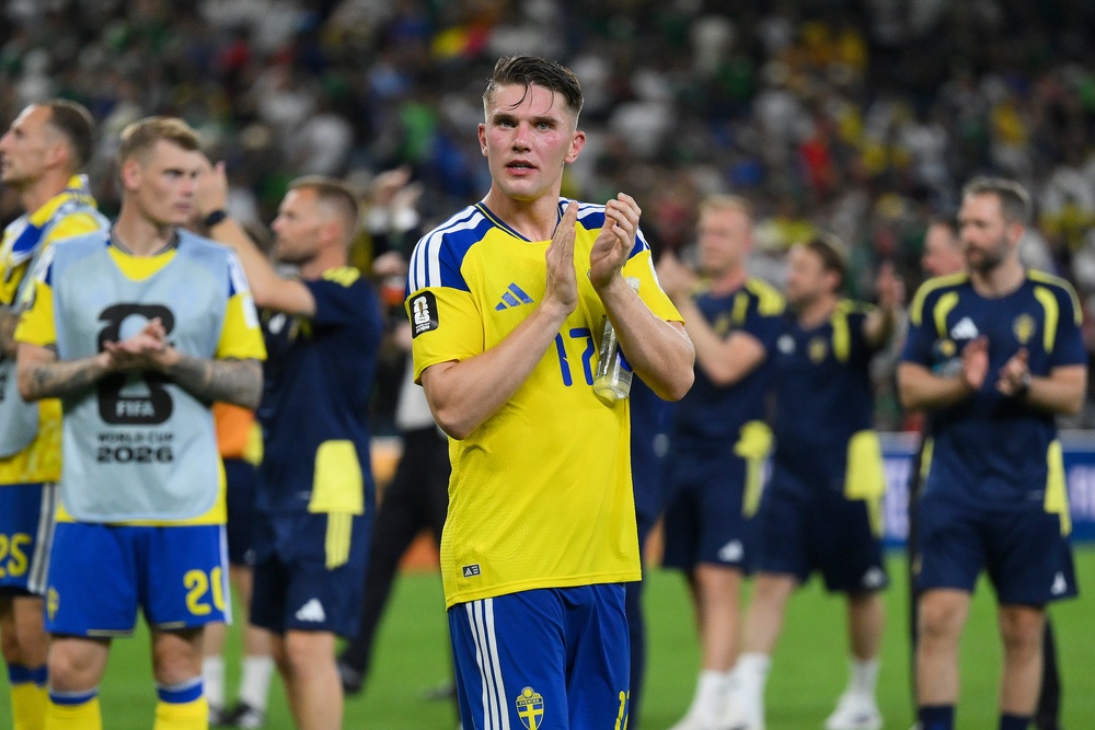 Sweden thrashed Tunisia in their opening match (Getty)
