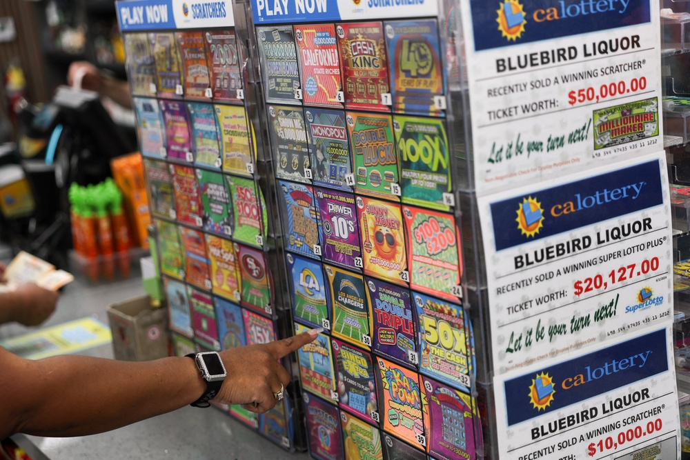 The 68-year-old bought the winning ticket at a gas station in South Lyon, less than a 30-minute drive northeast of Ann Arbor (AFP via Getty Images)