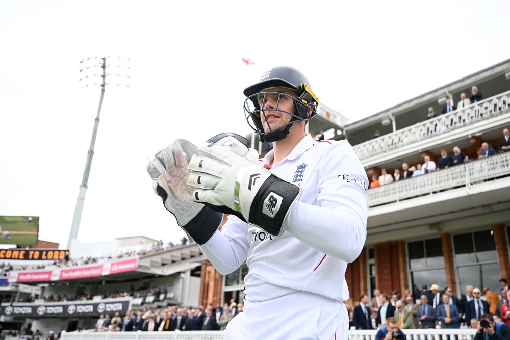 Jamie Smith will miss the second Test after welcoming his second child (Getty)