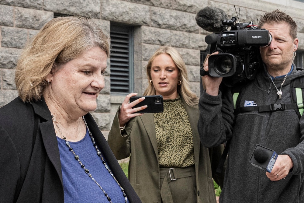 Dugan’s attorneys argue that she should not have been charged because there was no ‘pending proceeding’ against the immigrant in her courtroom being sought by ICE agents (AP Photo/Andy Manis)