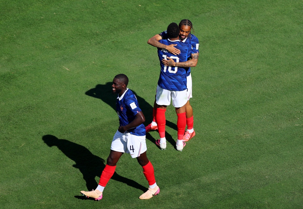 France came out after the restart looking livelier (Reuters)