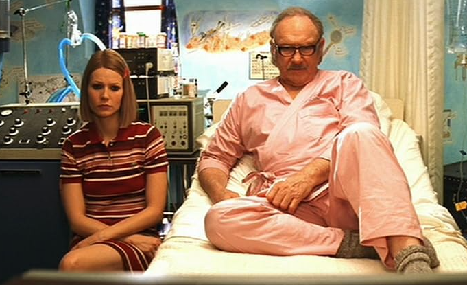 Margot (Gwyneth Paltrow) has a fraught and neglectful relationship with her father (Gene Hackman) in ‘The Royal Tenenbaums’ (Touchstone)
