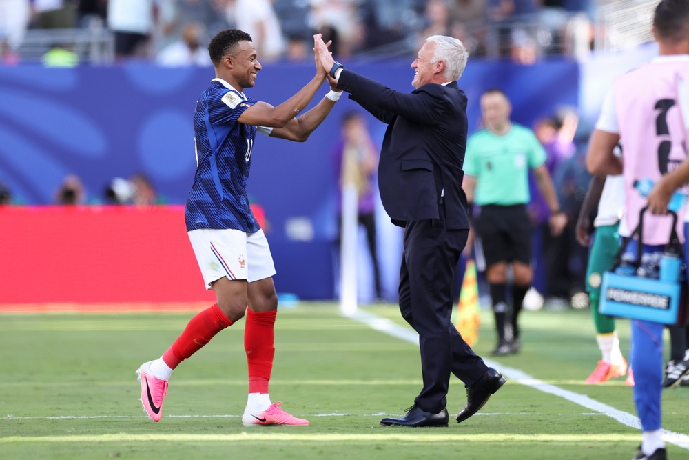 Mbappe is seemingly a throwback to old football icons by excelling on the world stage (Getty)